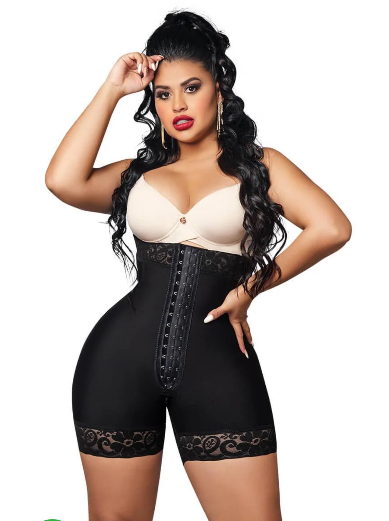 Evelyn - Strapless Postpartum Hourglass Faja shapewear- Strong core support